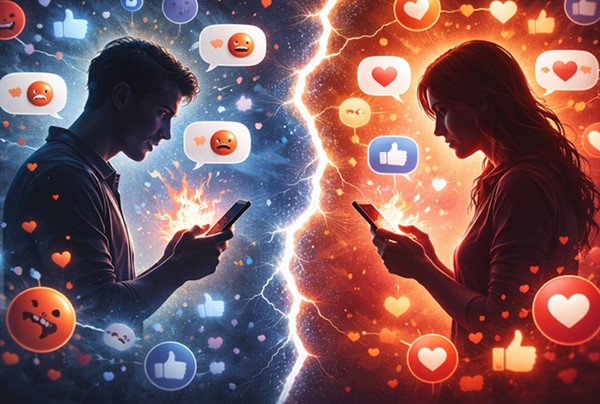 تفكير «الأبيض أو الأسود» على السوشيال ميديا.. يقوّض الحوار والتفكير النقدي