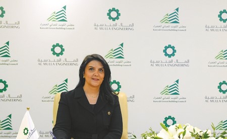«الملا الهندسية» تصبح عضواً بلاتينياً في مجلس الكويت للمباني الخضراء