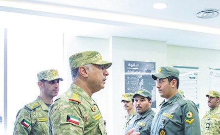 وكيل «الحرس» زار مركز الفحص الطبي: تسخير كل الإمكانات لتقديم الخدمات بكفاءة عالية