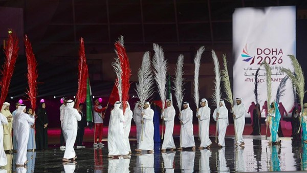 افتتاح أنيق لـ«الألعاب الخليجية» في الدوحة.. أوبريت «خليج واحد.. قلب واحد» أبرز محطات الحفل