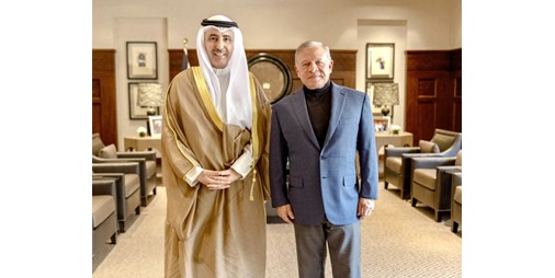 العاهل الأردني استقبل سفيرنا لدى الأردن بمناسبة قرب انتهاء فترة عمله