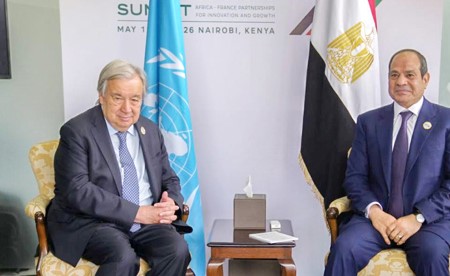 السيسي يؤكد لغوتيريش دعم مصر الكامل لدول الخليج ورفض أي اعتداءات على سيادتها وأمنها
