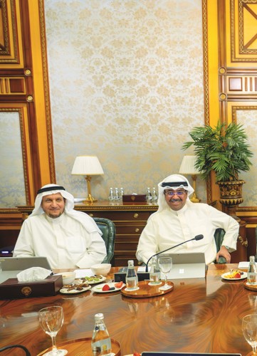 شريدة المعوشرجي والشيخ عبدالله العلي