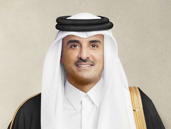 صاحب السمو الشيخ تميم بن حمد آل ثاني أمير دولة قطر