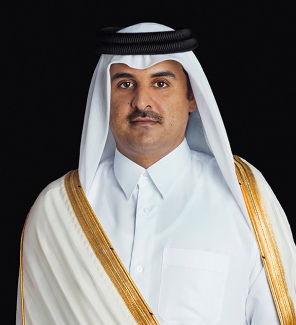 صاحب السمو الشيخ تميم بن حمد آل ثاني أمير دولة قطر
