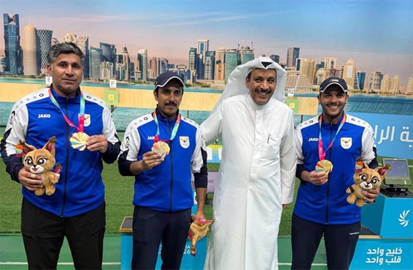 منتخب الرماية يُحرز الميدالية الذهبية في مسابقة «سكيت» للفرق ضمن منافسات دورة الألعاب الخليجية الرابعة «الدوحة 2026»
