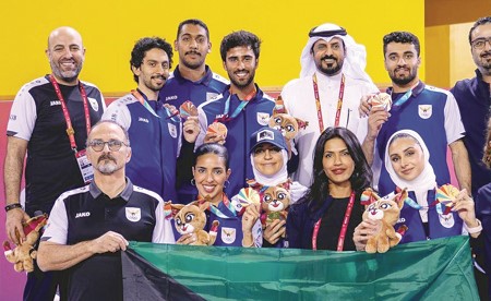 ارتفاع حصاد أبطالنا إلى 32 ميدالية في «الألعاب الخليجية»