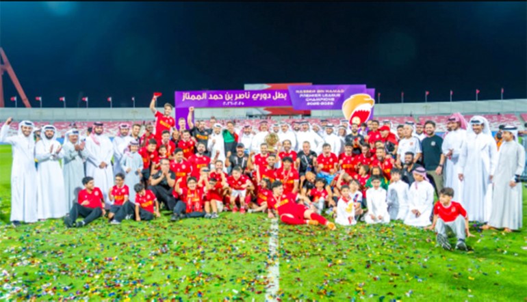 المحرق توج بلقب الدوري بعد تفوقه على عالي بهدف دون رد