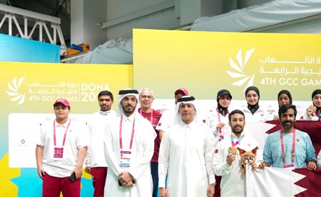 قطر تواصل سيطرتها على ميداليات «الألعاب الخليجية»