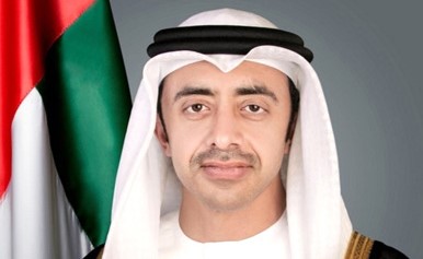 عبدالله بن زايد: استهداف المنشآت المدنية والبنية التحتية الحيوية الإماراتية انتهاك صارخ للقانون الدولي