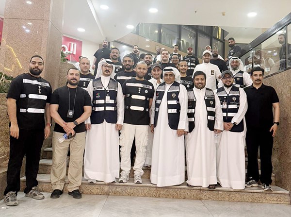 المشاركون في الحملة التفتيشية