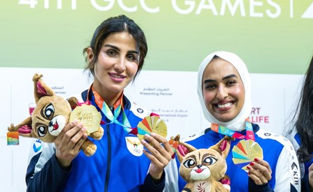 3 ذهبيات وفضية للرماية في «الألعاب الخليجية»