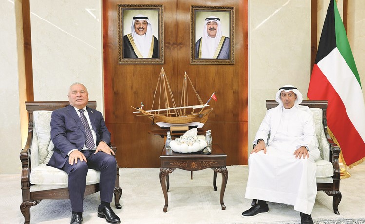 نائب وزير الخارجية استقبل سفير غانا