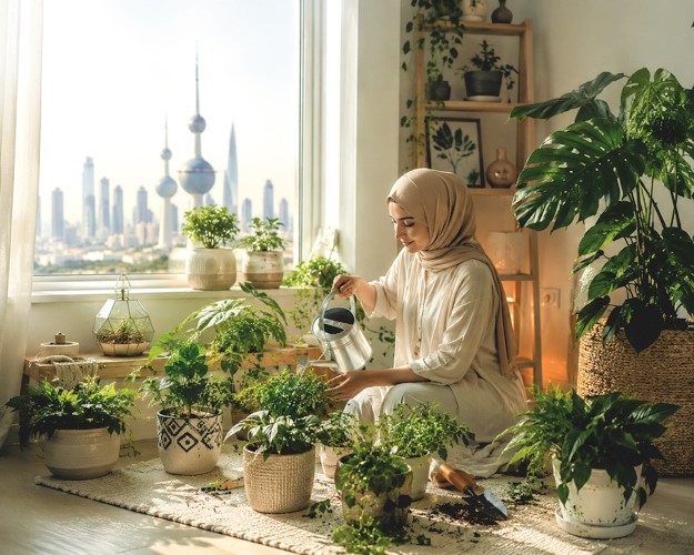 الزراعة المنزلية تحسن جودة البيئة الحضرية وتعزز الحالة المزاجية للسكان