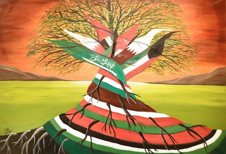  الخليج .. لوحة واحدة