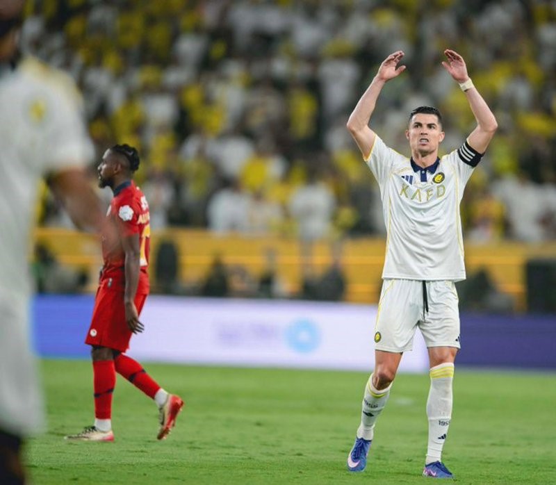 رونالدو " النصر " يحسم الدوري السعودي برباعية في مرمى ضمك