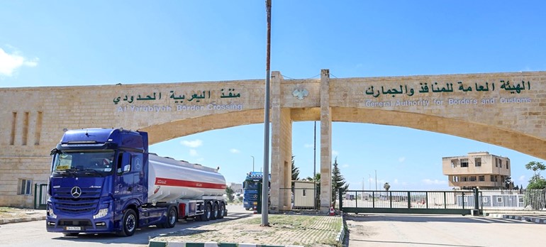 منفذ اليعربية الحدودي مع العراق
