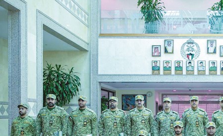 وكيل الحرس كرّم الأنظمة الأمنية والطيران العمودي