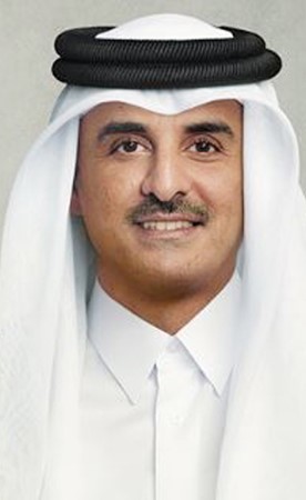 أمير قطر يبحث مع الرئيس الإيراني جهود خفض التصعيد وصون أمن المنطقة