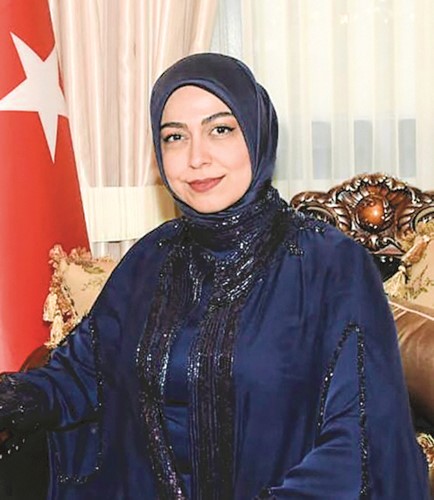 السفيرة التركية طوبى نور سونمز