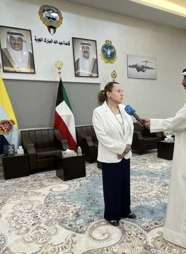 مساعد وزير الخارجية لشؤون التنمية والتعاون الدولي بالوكالة المستشار ريهام الغانم