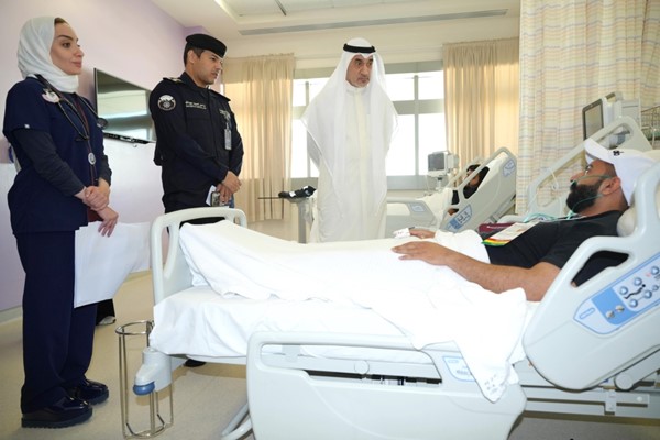 بالفيديو.. النائب الأول زار مصابي المطار: جاهزية ويقظة ميدانية لرجال الأمن في التعامل مع تداعيات الاعتداء