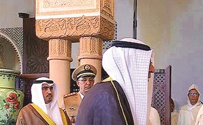 سفيرنا لدى المغرب يقدم أوراق اعتماده للملك محمد السادس
