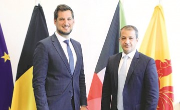 تضامن بلجيكي كامل مع الكويت إزاء الاعتداءات الإيرانية السافرة: تشكل انتهاكاً صارخاً للقانون الدولي