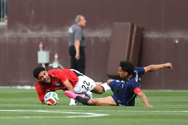 منتخب الفراعنة يخسر أمام البرازيل