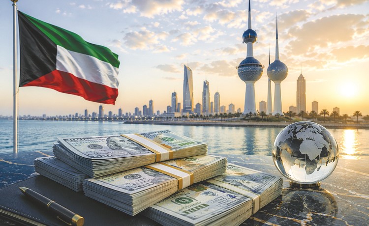 احتياطي النقد الأجنبي للكويت يتجاوز 10 2 مليارات دينار