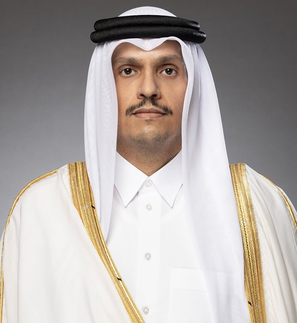 رئيس مجلس الوزراء وزير الخارجية القطري الشيخ محمد بن عبد الرحمن