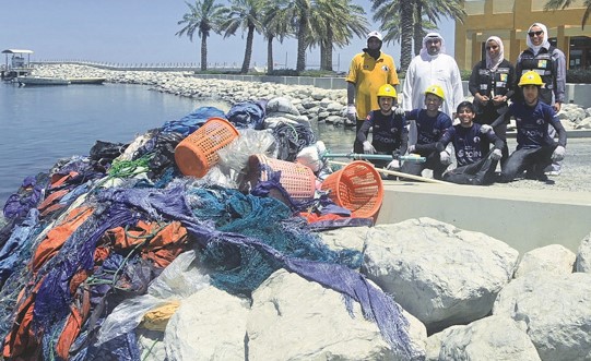 «الغوص»: ملتزمون بحماية سواحل البلاد بتنفيذ سلسلة 