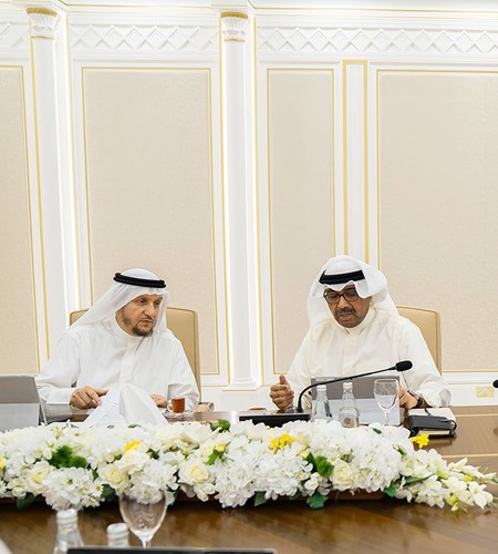 شريدة المعوشرجي والشيخ عبدالله العلي
