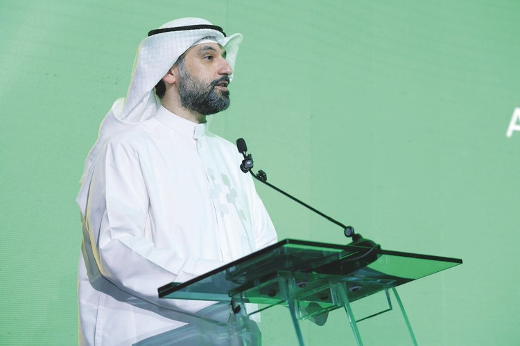 أحمد الحماد متحدثا
