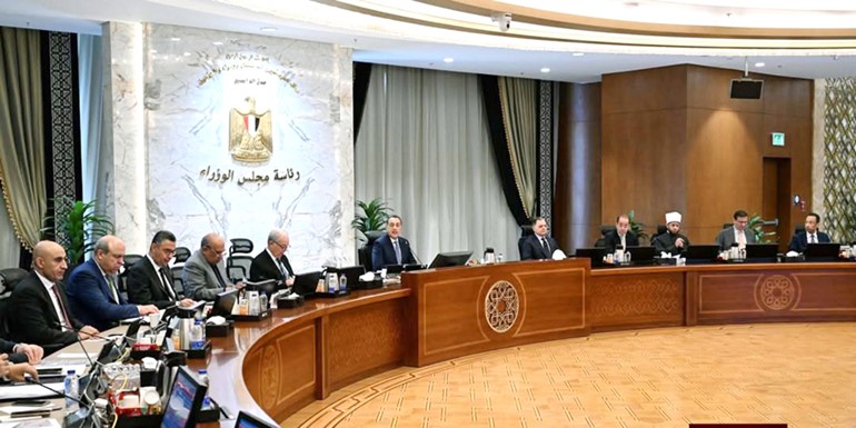 د.مصطفى مدبولي مترئسا الاجتماع