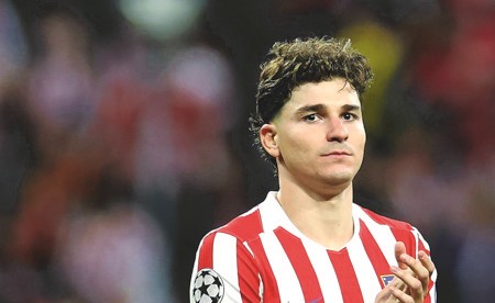 أتلتيكو يرفض عرض ريال مدريد لضم ألفاريز
