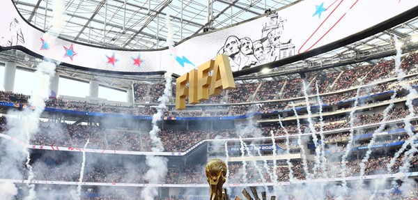 أميركا تحتفل بانطلاق واحدة من أكبر نسخ كأس العالم بافتتاح ثالث قبل مواجهة باراغواي