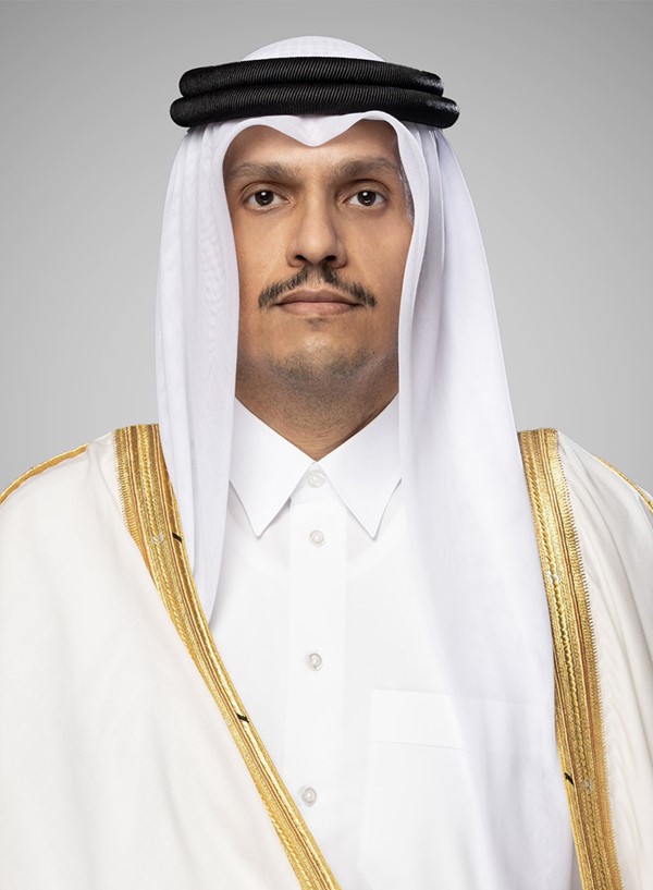 رئيس مجلس الوزراء وزير خارجية قطر الشيخ محمد بن عبدالرحمن بن جاسم آل ثاني