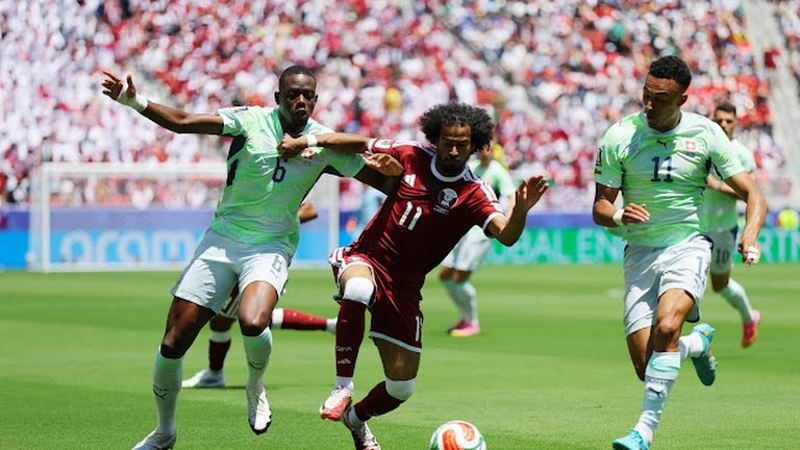 كأس العالم: قطر تنتزع التعادل من سويسرا بجدارة