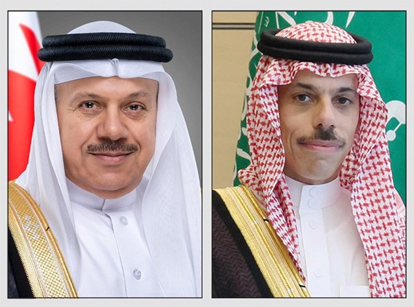 وزيرا خارجية السعودية والبحرين يبحثان مستجدات الأوضاع في المنطقة
