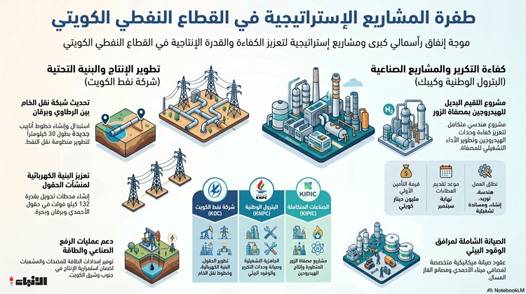 صيف النفط الساخن حسم عشرات المناقصات وانطلاق المشاريع الكبرى