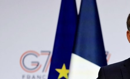 ماكرون: شددنا في «G7» على إيجاد طرق بديلة لـ«هرمز» لإخراج النفط والغاز من الشرق الأوسط