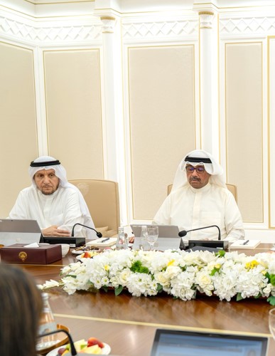 شريدة المعوشرجي والشيخ عبدالله العلي