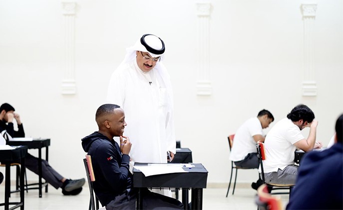 وزير التربية يتفقد اختبارات الثانوية نتخذ ما يلزم للمحافظة على نزاهة الامتحانات ومصداقية نتائجها