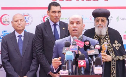 وزير العمل يشارك في انطلاق النسخة السادسة من ملتقى التوظيف بالكاتدرائية المرقسية بحضور البابا تواضروس الثاني