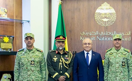 وكيل الحرس الوطني يبحث مع سفير بنغلاديش موضوعات مشتركة