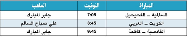 العربي للتمسك بالوصافة أمام البطل الكويت