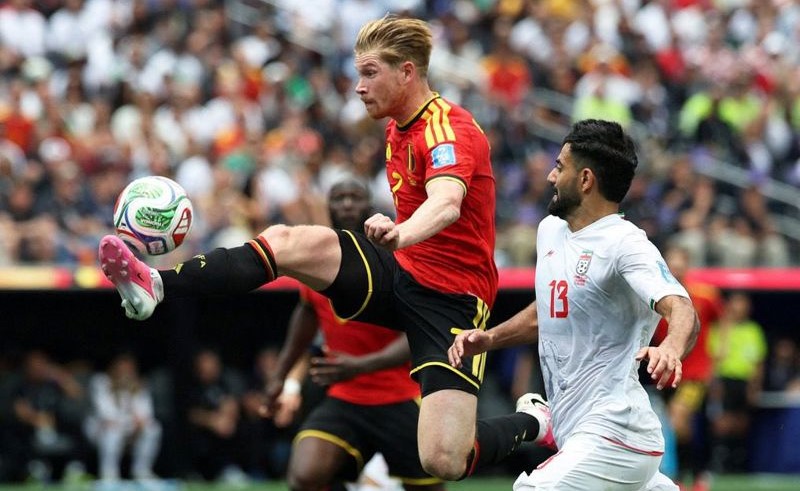 مونديال 2026 تعادل بلجيكا وإيران سلبيا
