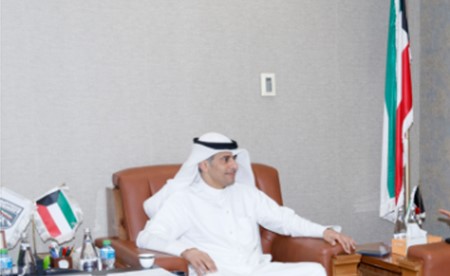 الوزير الجلاهمة يبحث آفاق التعاون مع رئيس الاتحاد الآسيوي لكرة اليد