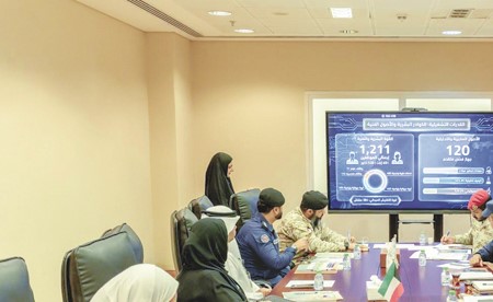 فريق «أمان» يطلع على إجراءات الهيئة العامة للغذاء والتغذية في إدارة الطوارئ